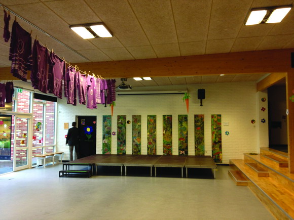 Kunstudstilling på skolen Kunstudstilling på skolen