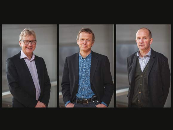 Forsiden: De tre nye chefer i boligforeningen. Foto: Martin Ljung Krabbe Forsiden: De tre nye chefer i boligforeningen. Foto: Martin Ljung Krabbe