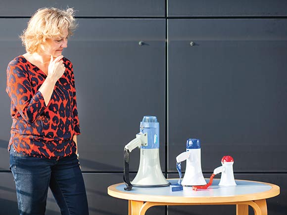 Forsiden: Den nye kommunikationschef i boligforeningen, Lotte Pape. Foto: Martin Krabbe Forsiden: Den nye kommunikationschef i boligforeningen, Lotte Pape. Foto: Martin Krabbe