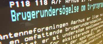 Brugerunders&oslash;gelse om tv-programmer