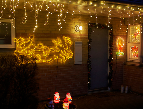 Winnie Sehested er juletosset, og hendes julelys lyser hele vejen op.
