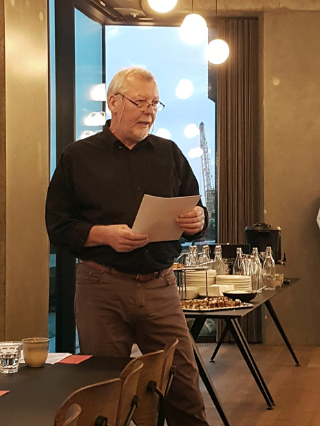 Thor Utting fremlagde både den mundtlige og skriftlige beretning.