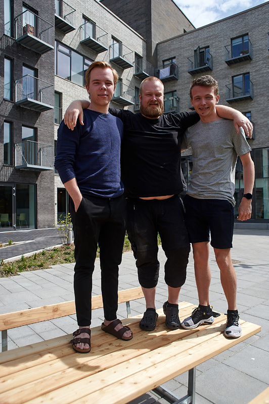 Forsiden: Skræppebladet har besøgt Aarhus Kollegiet og talt med Theis Weinreich, Philip Aagaard og Lars Hansen fra den nye afdelingsbestyrelse. Foto Bo Sigismund