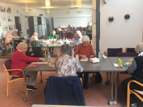 Banko er populært i SGS Pensionistklubben.